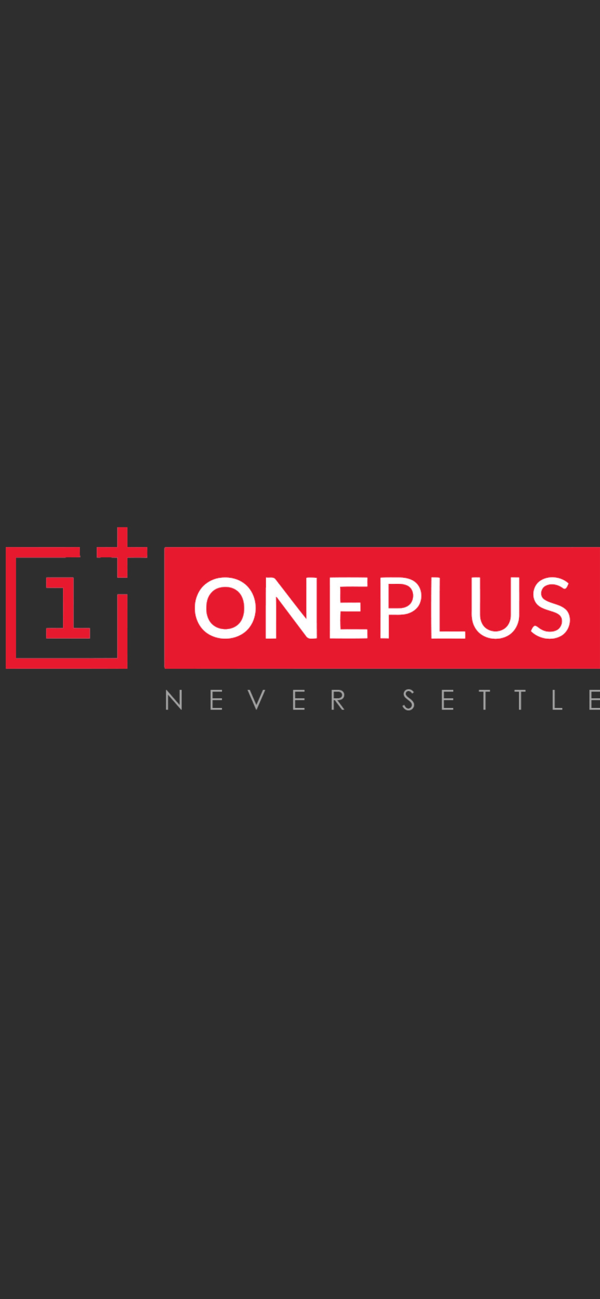 Fondo de pantalla Never Settle OnePlus 1170x2532