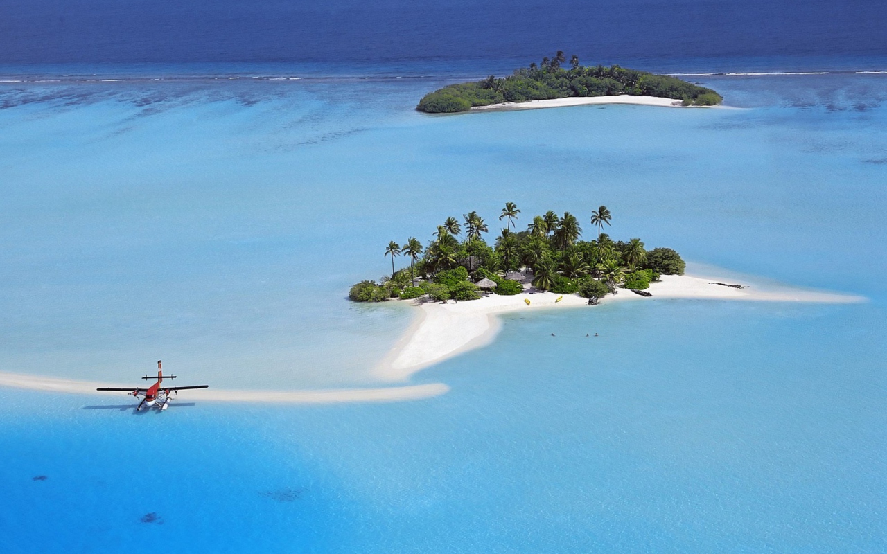 Fondo de pantalla Maldives Islands 1280x800