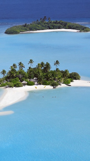Fondo de pantalla Maldives Islands 360x640