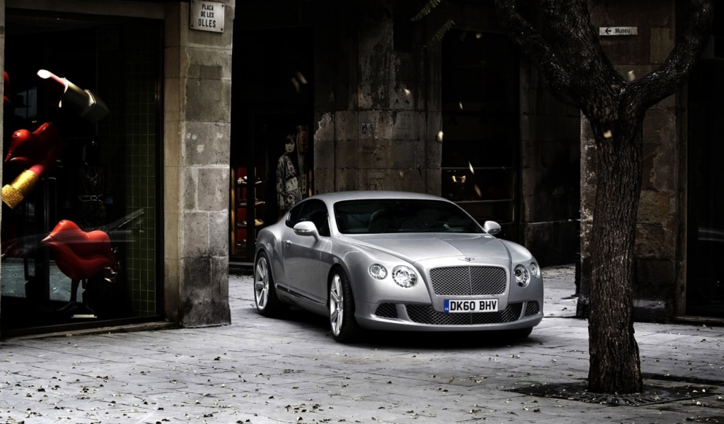 Das 2011 Bentley Continental Gt Wallpaper 1024x600
