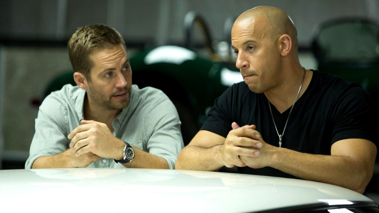 Обои Paul Walker and Vin Diesel 1280x720