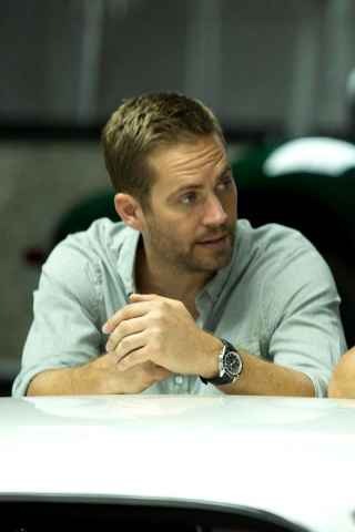 Paul Walker and Vin Diesel wallpaper 320x480