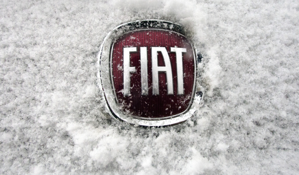 Fondo de pantalla Fiat Car Emblem 1024x600