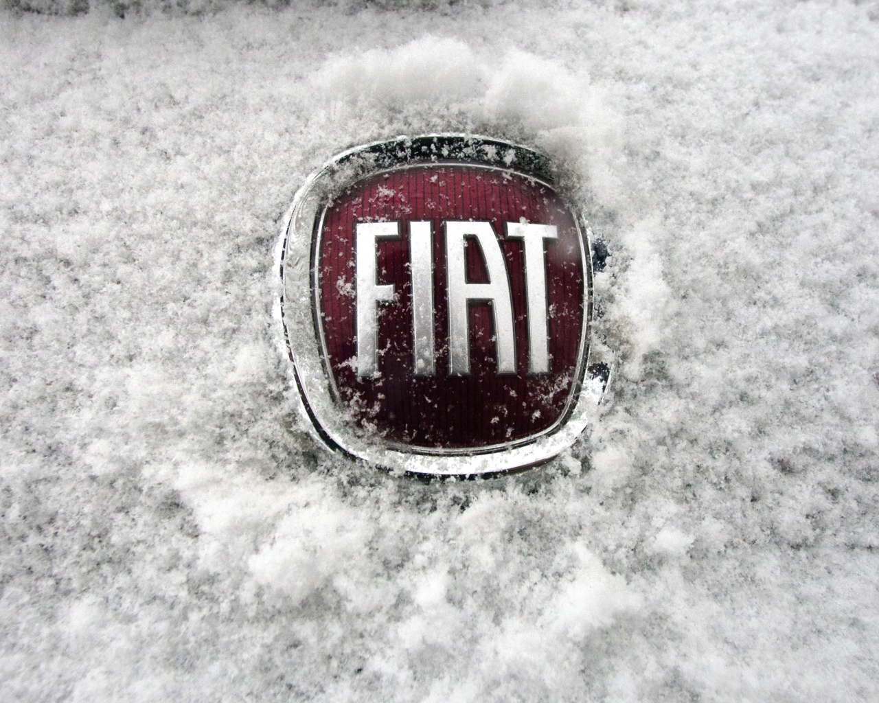 Screenshot №1 pro téma Fiat Car Emblem 1280x1024