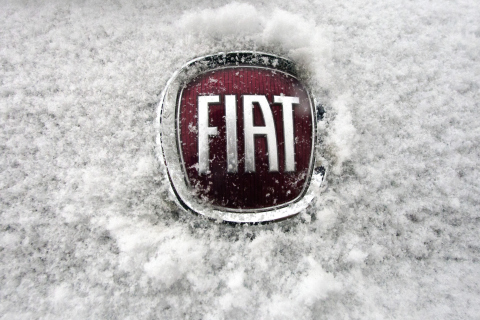 Fondo de pantalla Fiat Car Emblem 480x320