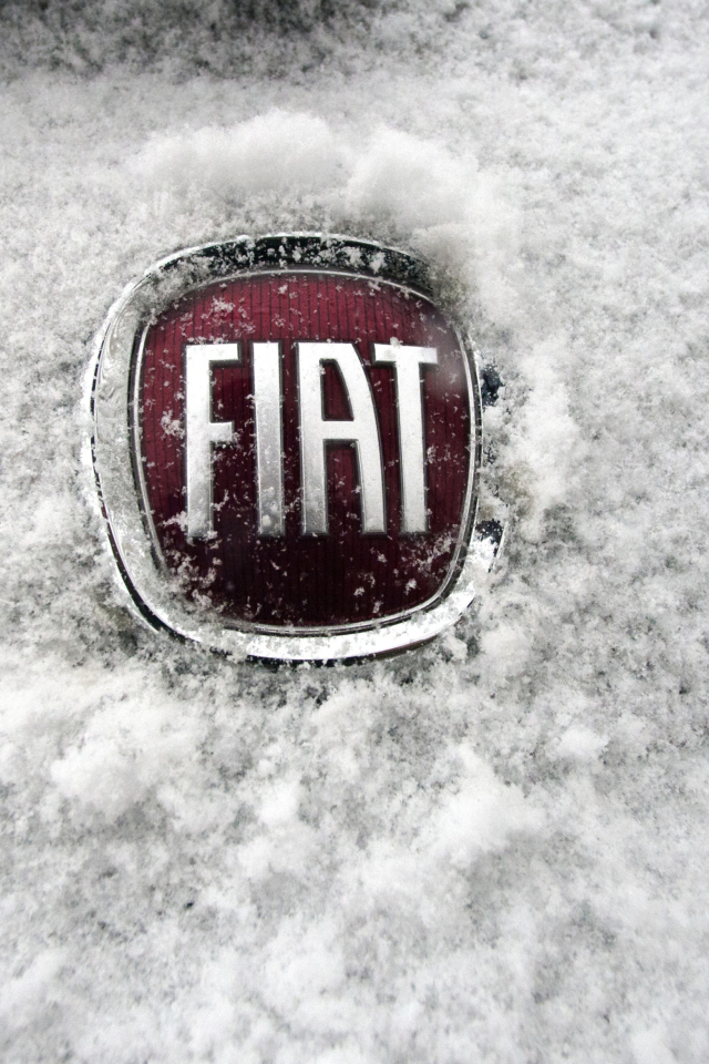 Screenshot №1 pro téma Fiat Car Emblem 640x960