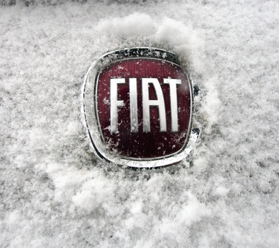 Das Fiat Car Emblem Wallpaper 960x854