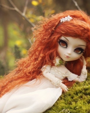 Screenshot №1 pro téma Curly Redhead Doll 176x220