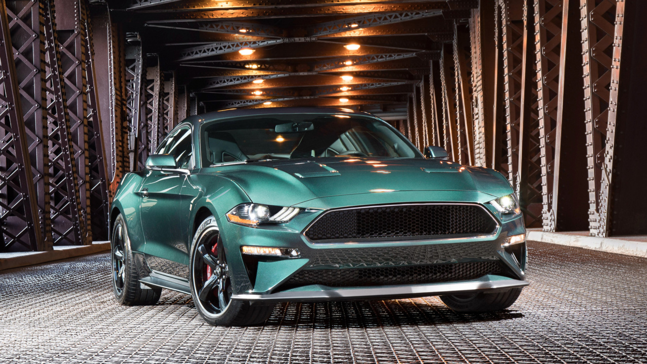 Sfondi 2019 Ford Mustang 1280x720