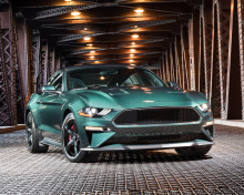 Das 2019 Ford Mustang Wallpaper 220x176