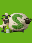Screenshot №1 pro téma Shaun the Sheep 132x176