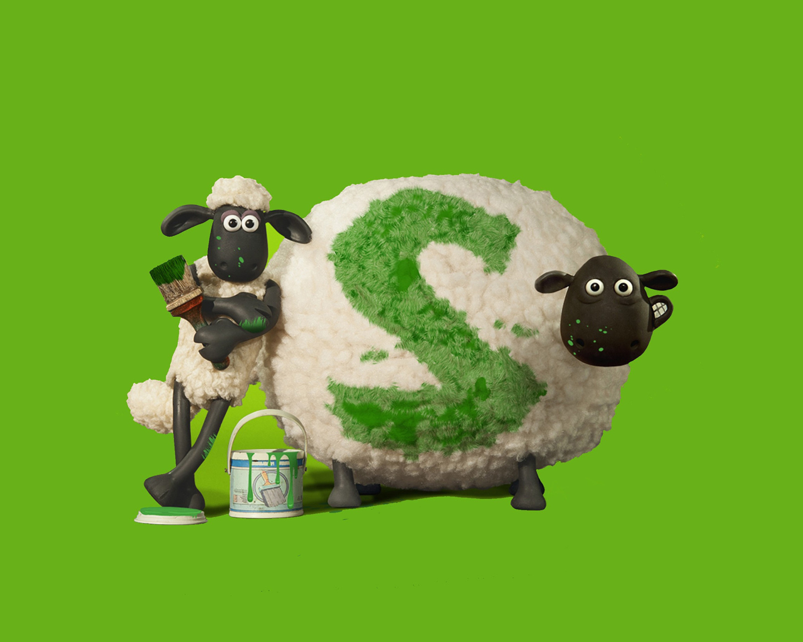 Screenshot №1 pro téma Shaun the Sheep 1600x1280