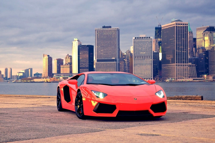 Screenshot №1 pro téma Red Lamborghini