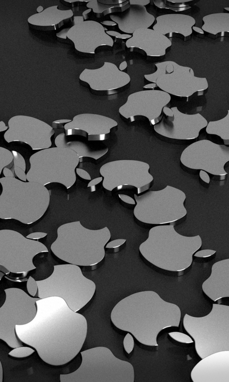 Apple Logo wallpaper 768x1280