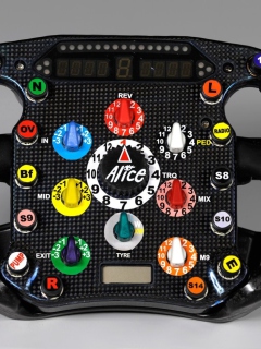 Screenshot №1 pro téma Auto Racing F1 Ferrari 240x320