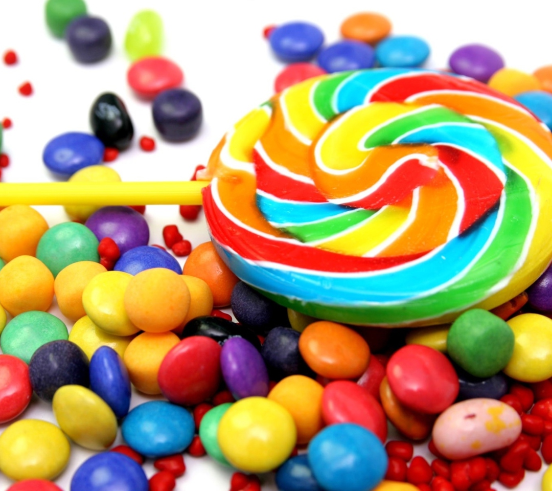 Colorful Candies wallpaper 1080x960