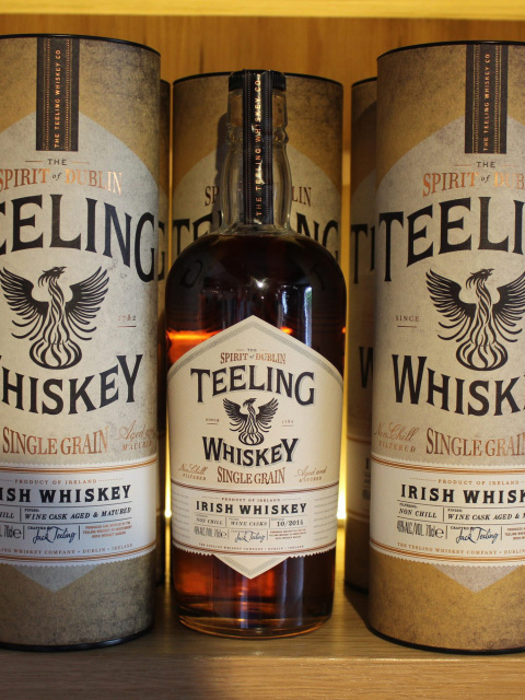 Teelings Whiskey wallpaper 480x640