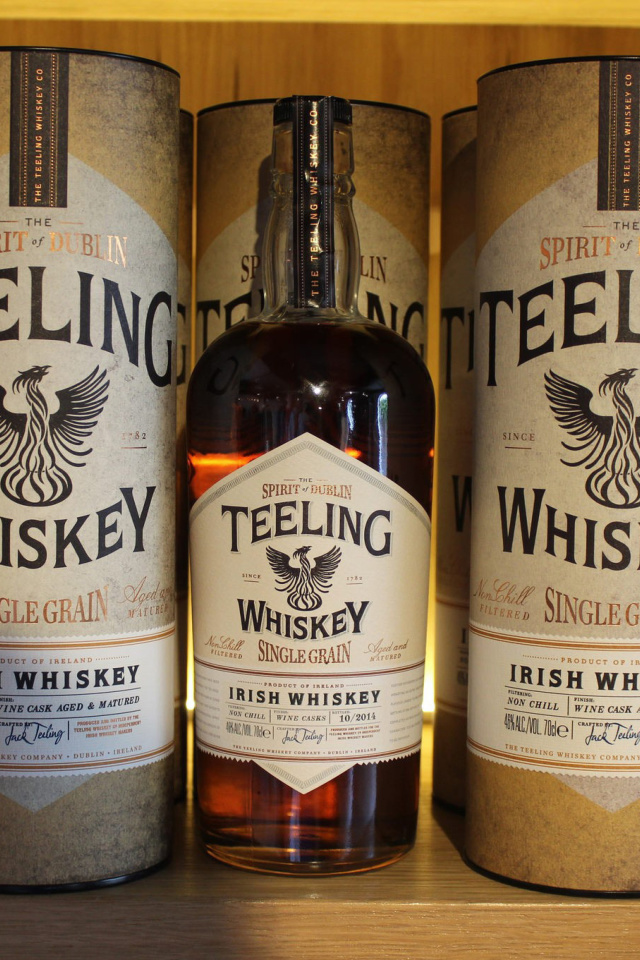 Teelings Whiskey wallpaper 640x960