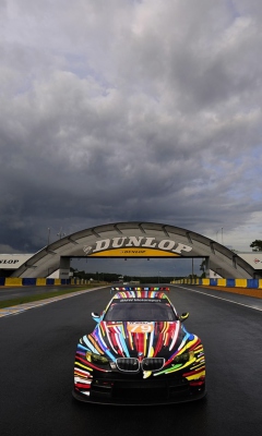 Screenshot №1 pro téma BMW Car at 24 Hour Le Mans 240x400