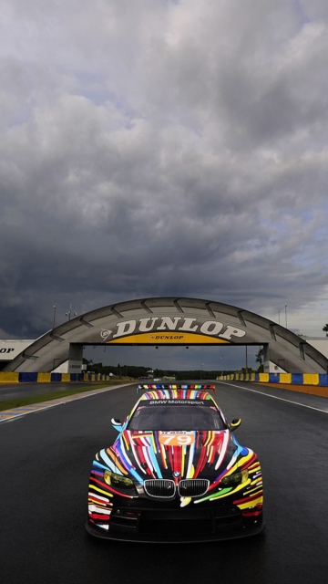 Das BMW Car at 24 Hour Le Mans Wallpaper 360x640