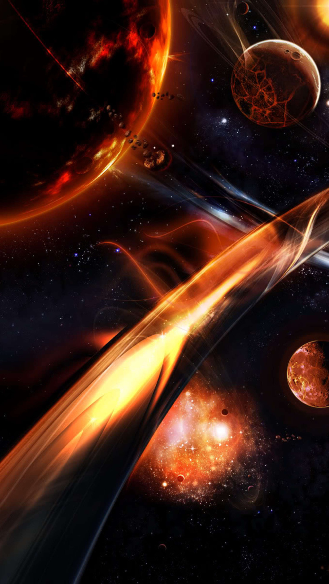 Das Art Galaxy Wallpaper 640x1136