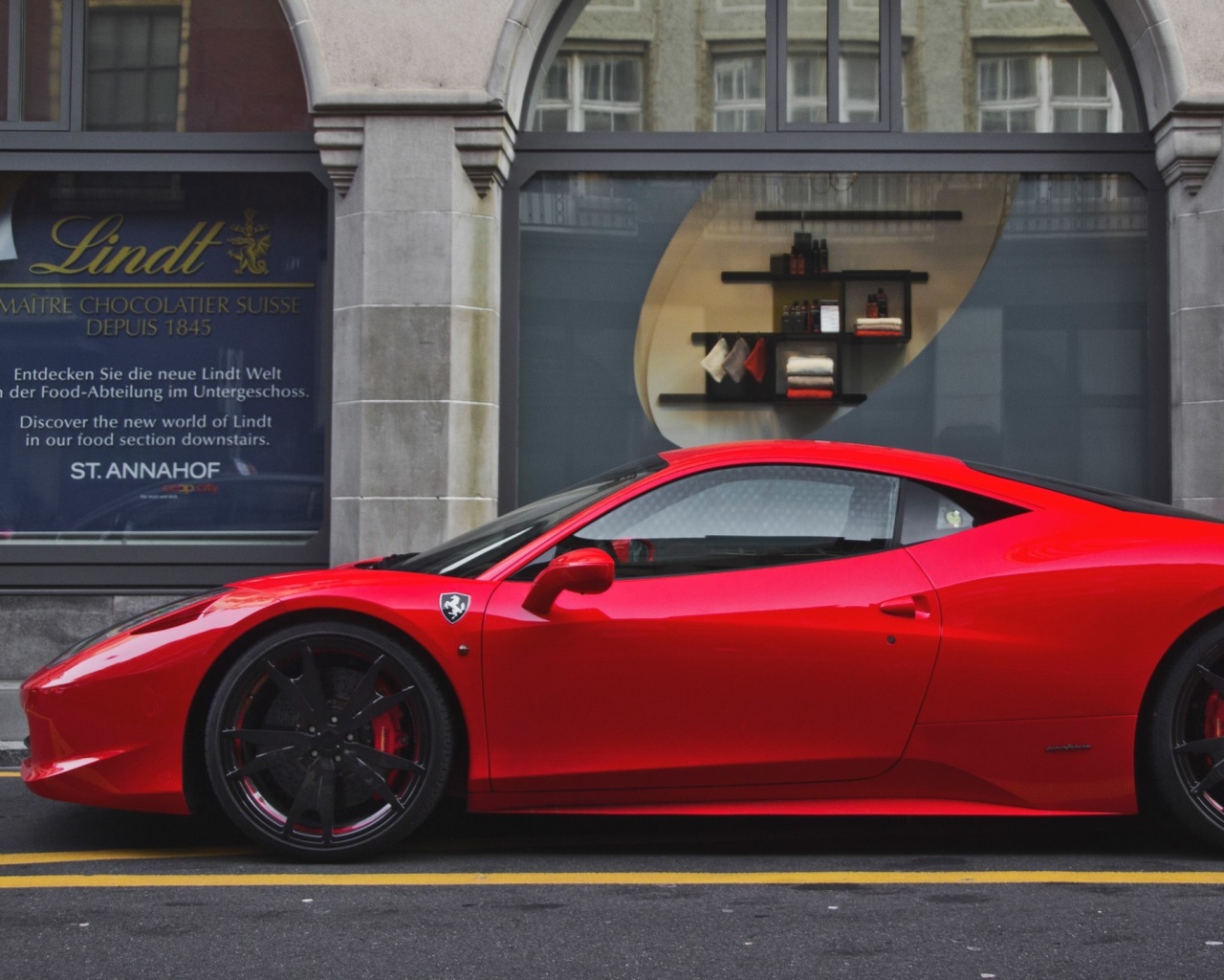 Fondo de pantalla Ferrari 458 1280x1024