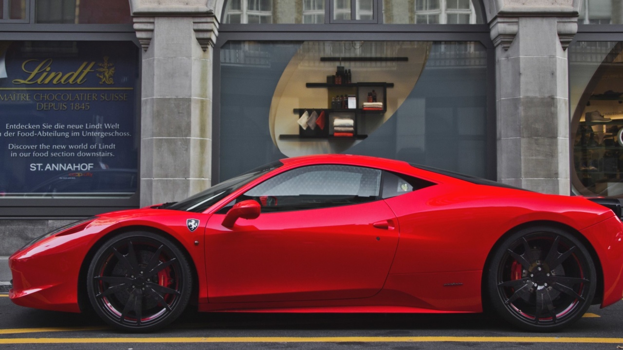 Fondo de pantalla Ferrari 458 1280x720