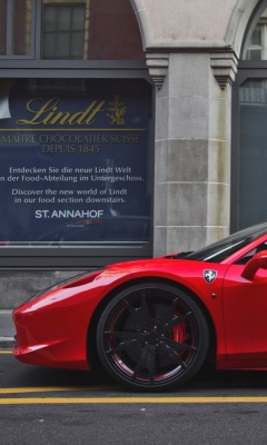 Screenshot №1 pro téma Ferrari 458 240x400