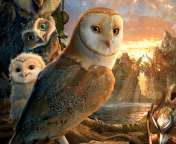 Screenshot №1 pro téma Legend Of The Guardians The Owls Of Ga Hoole 176x144