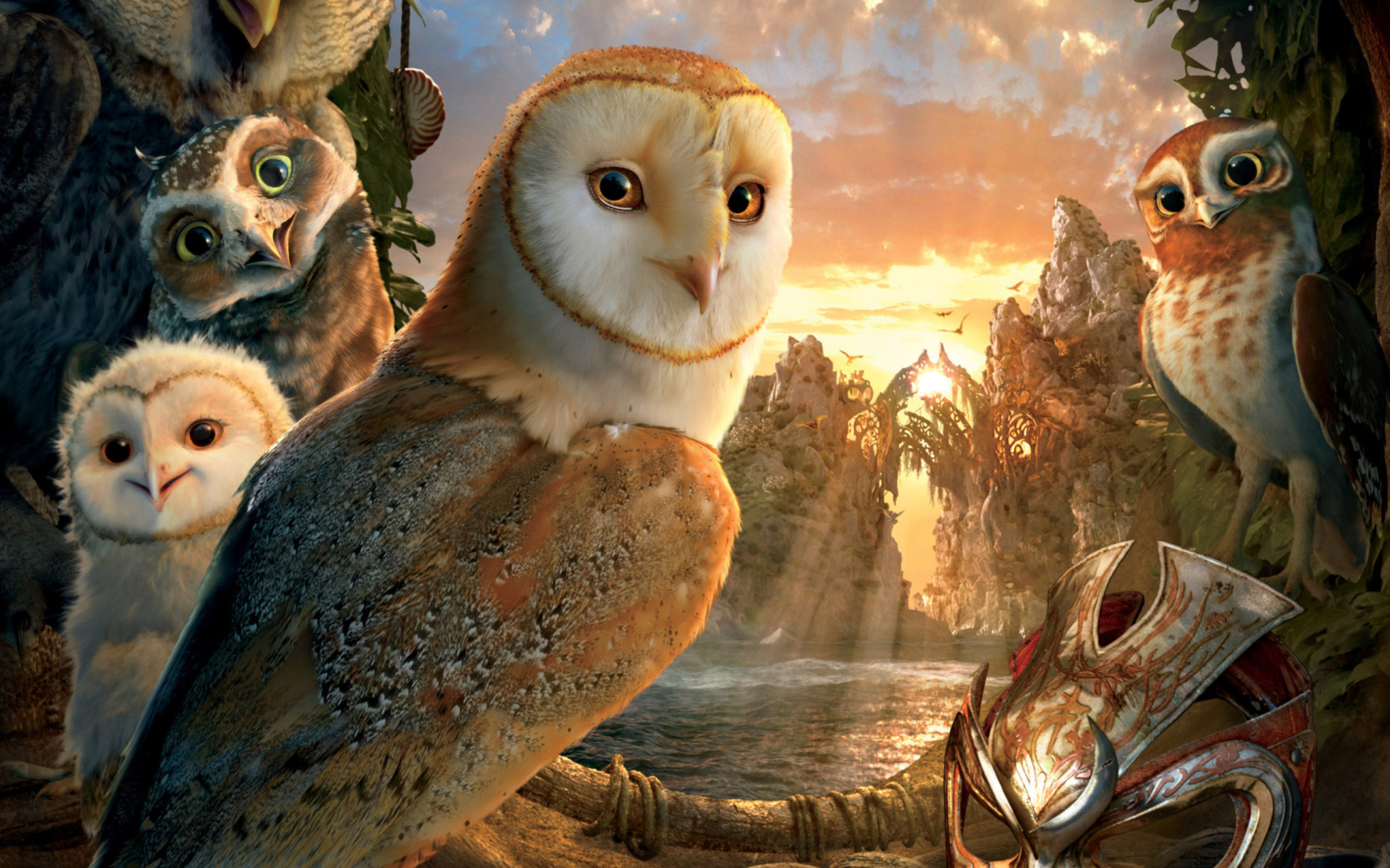 Das Legend Of The Guardians The Owls Of Ga Hoole Wallpaper 2560x1600