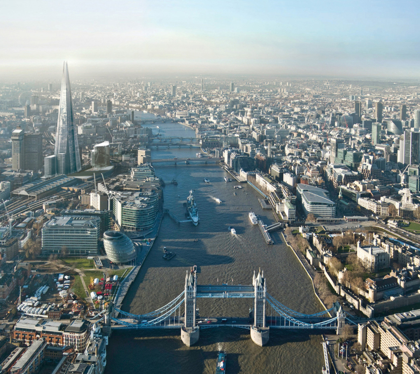 Sfondi River Thames London England 1440x1280