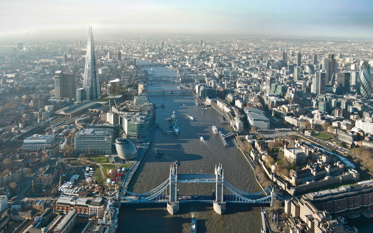 River Thames London England screenshot #1 1440x900