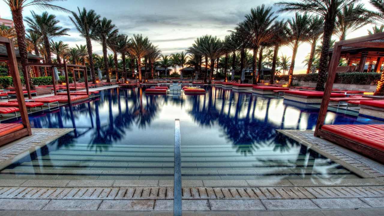 Fondo de pantalla Pool Villa Resort Phuket 1280x720