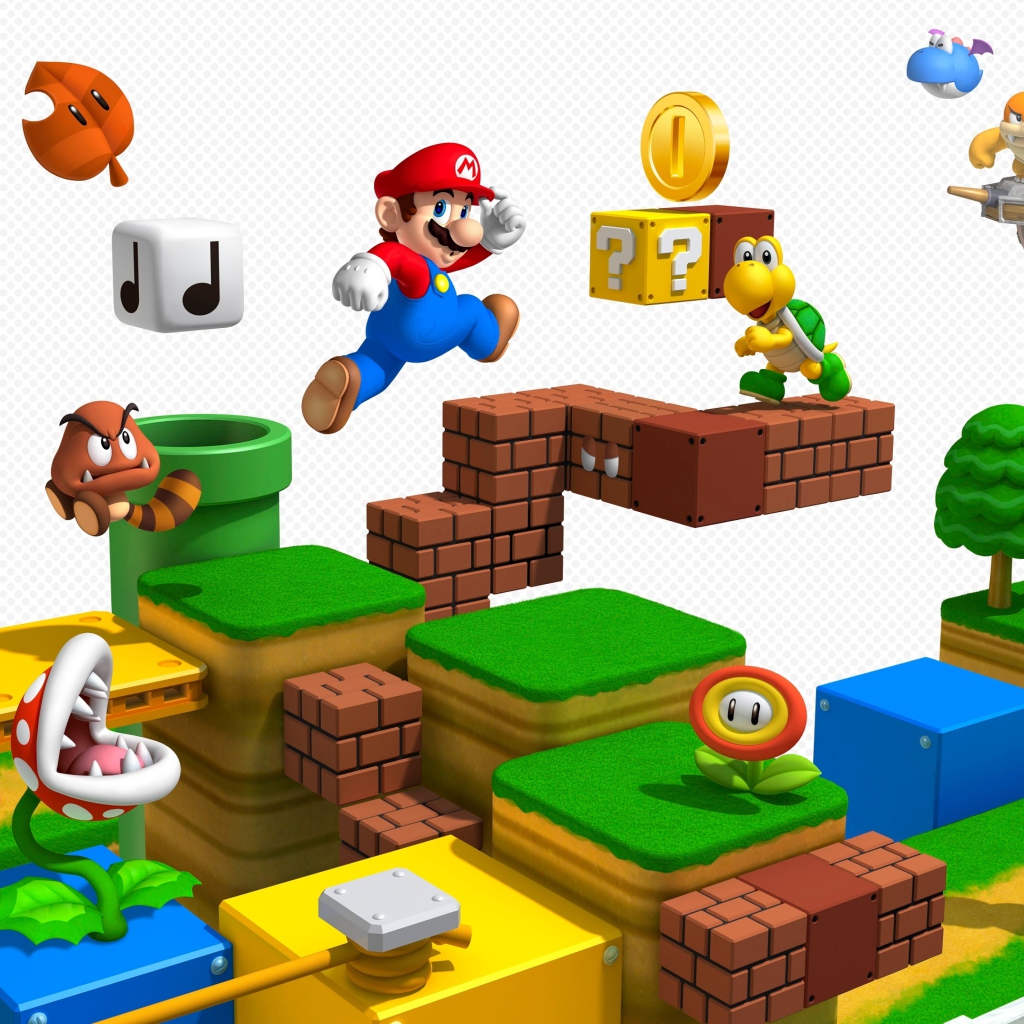 Screenshot №1 pro téma Super Mario 3D 1024x1024