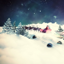 Обои Happy Christmas 2012 208x208