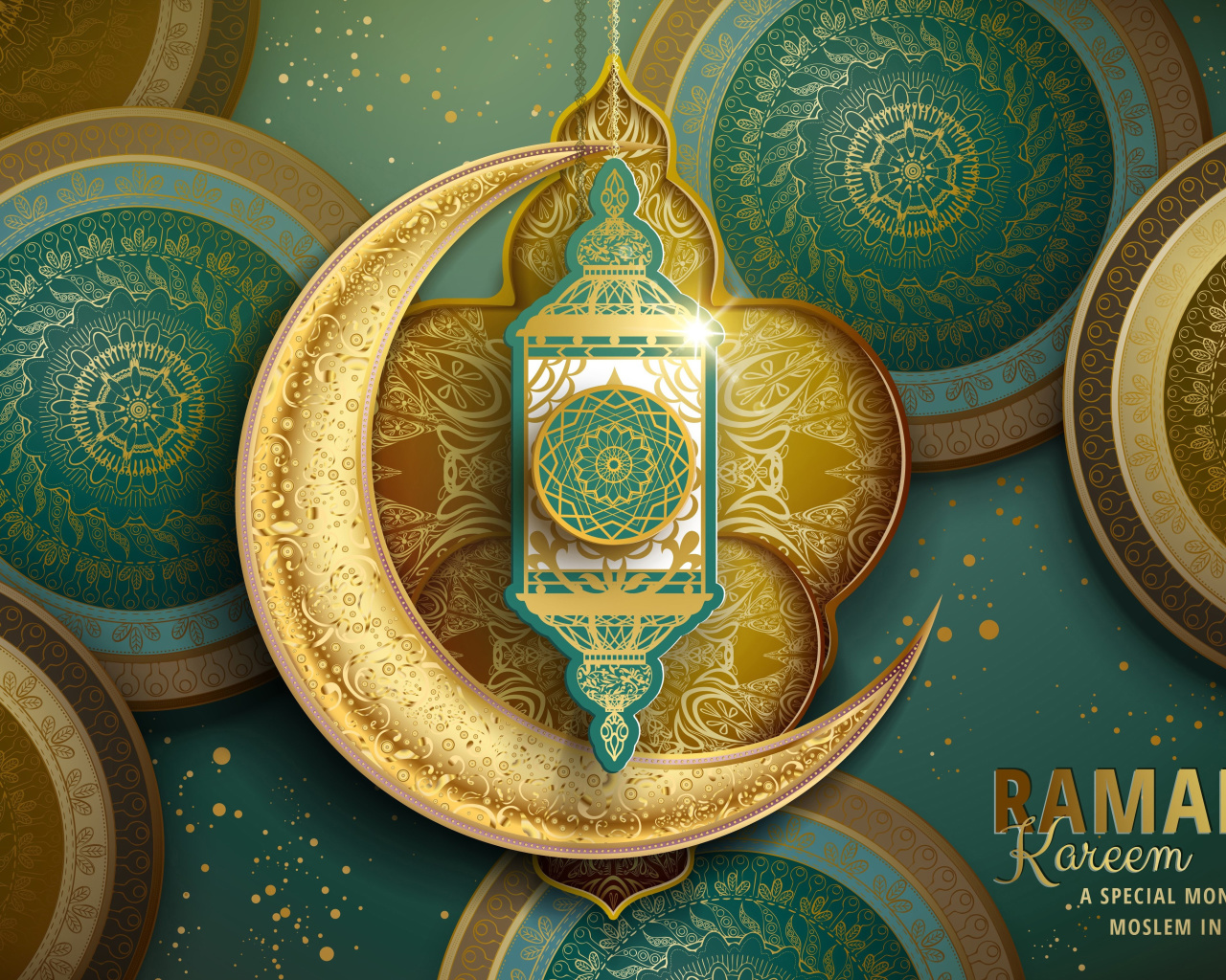 Fondo de pantalla Ramadan Kareem 1280x1024