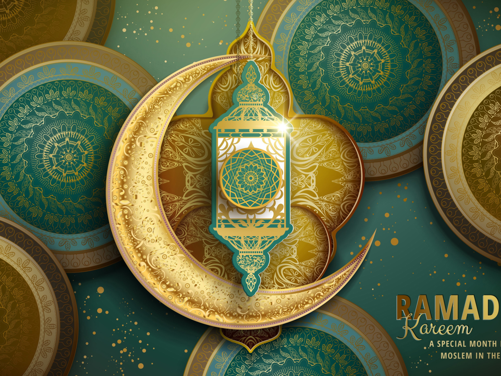 Screenshot №1 pro téma Ramadan Kareem 1600x1200