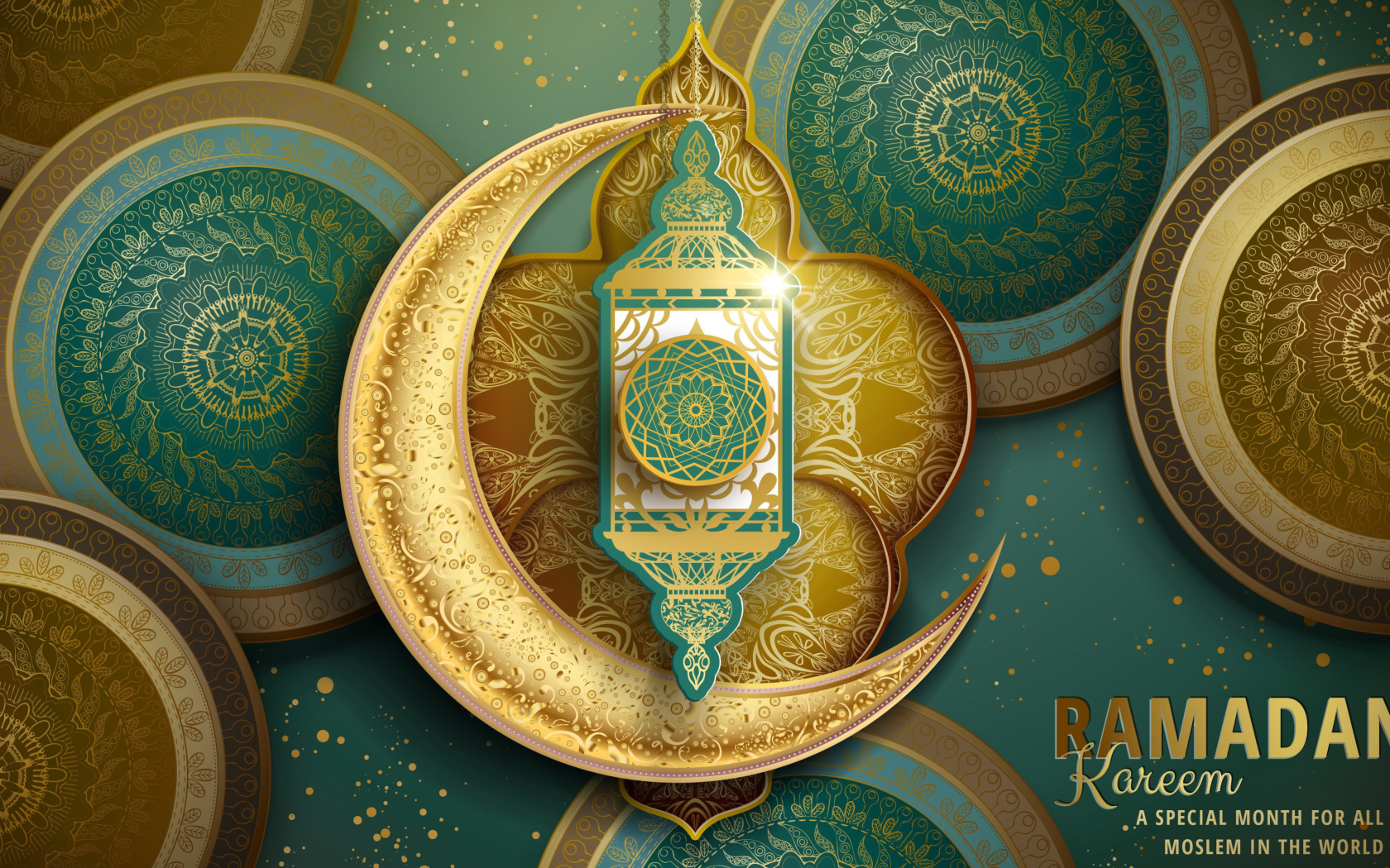 Обои Ramadan Kareem 1680x1050
