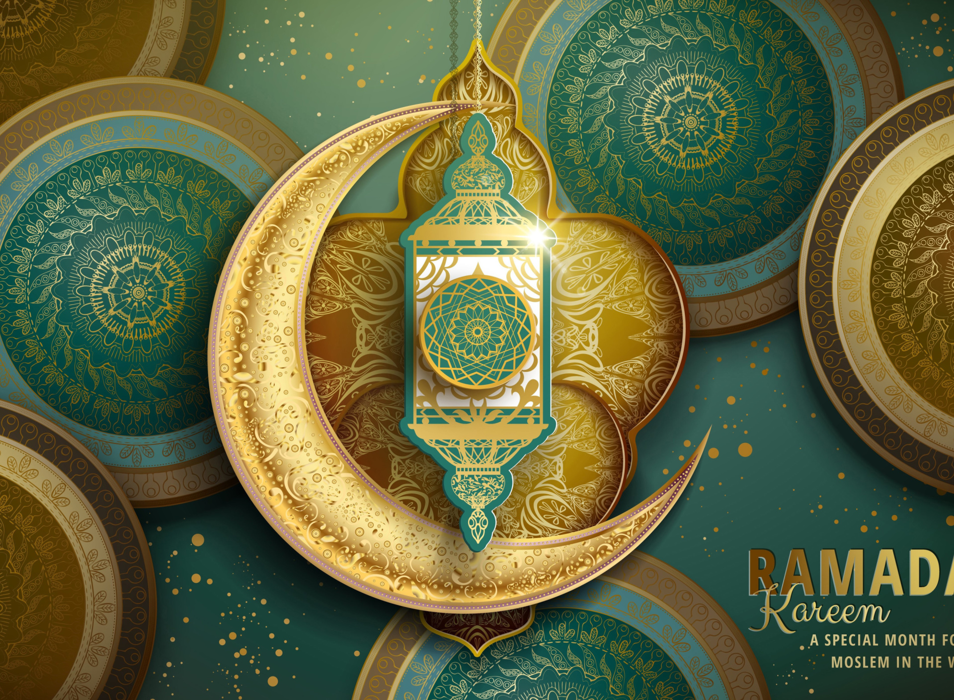 Fondo de pantalla Ramadan Kareem 1920x1408