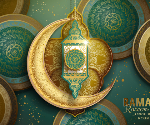 Ramadan Kareem wallpaper 480x400