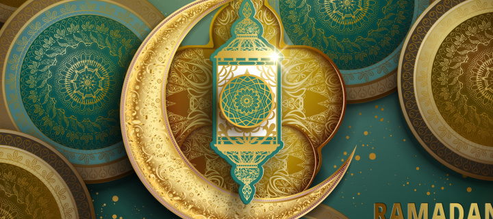 Ramadan Kareem wallpaper 720x320