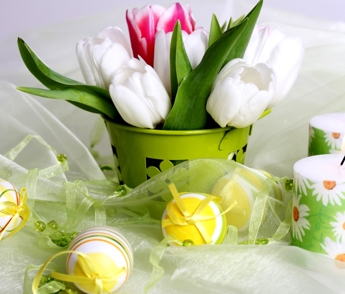 Das Easter Still Life Wallpaper 1200x1024