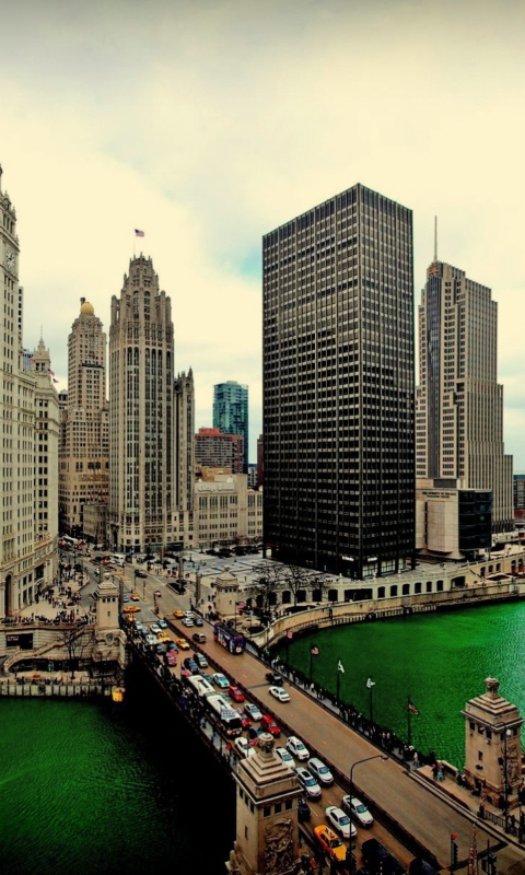 Chicago wallpaper 480x800