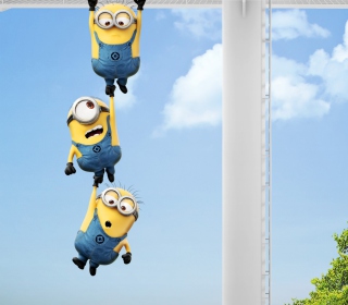 Kostenloses 2013 Despicable Me 2 Minions Wallpaper für 128x128