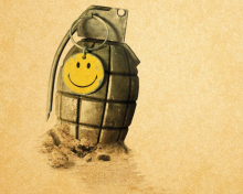 Das Yellow Smile Wallpaper 220x176