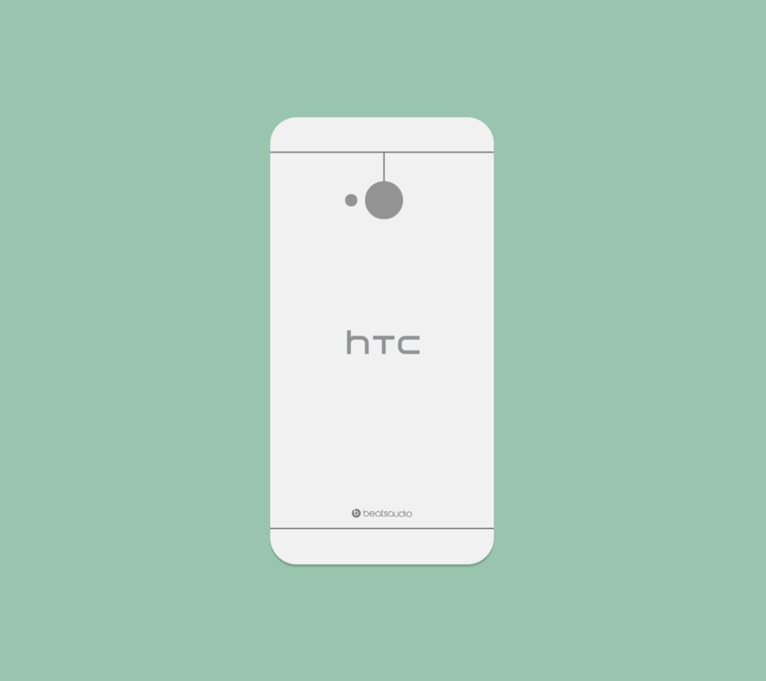 Das HTC One Wallpaper 1080x960