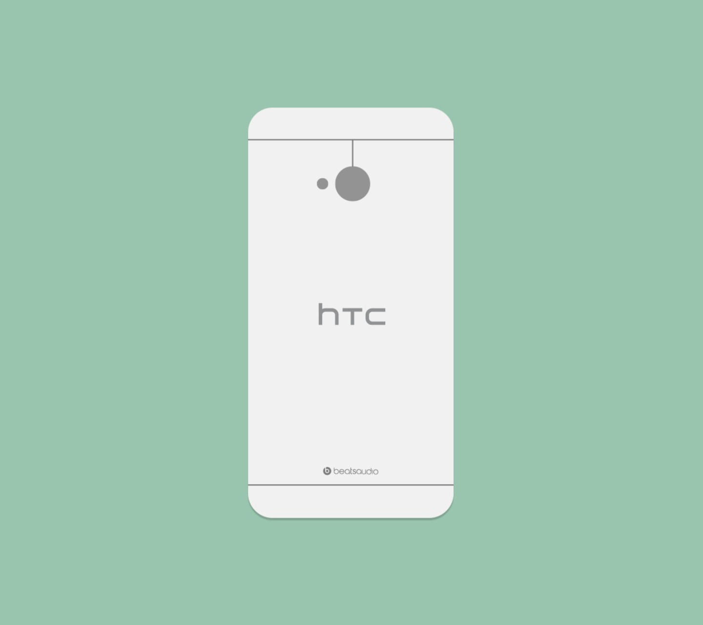 Das HTC One Wallpaper 1440x1280