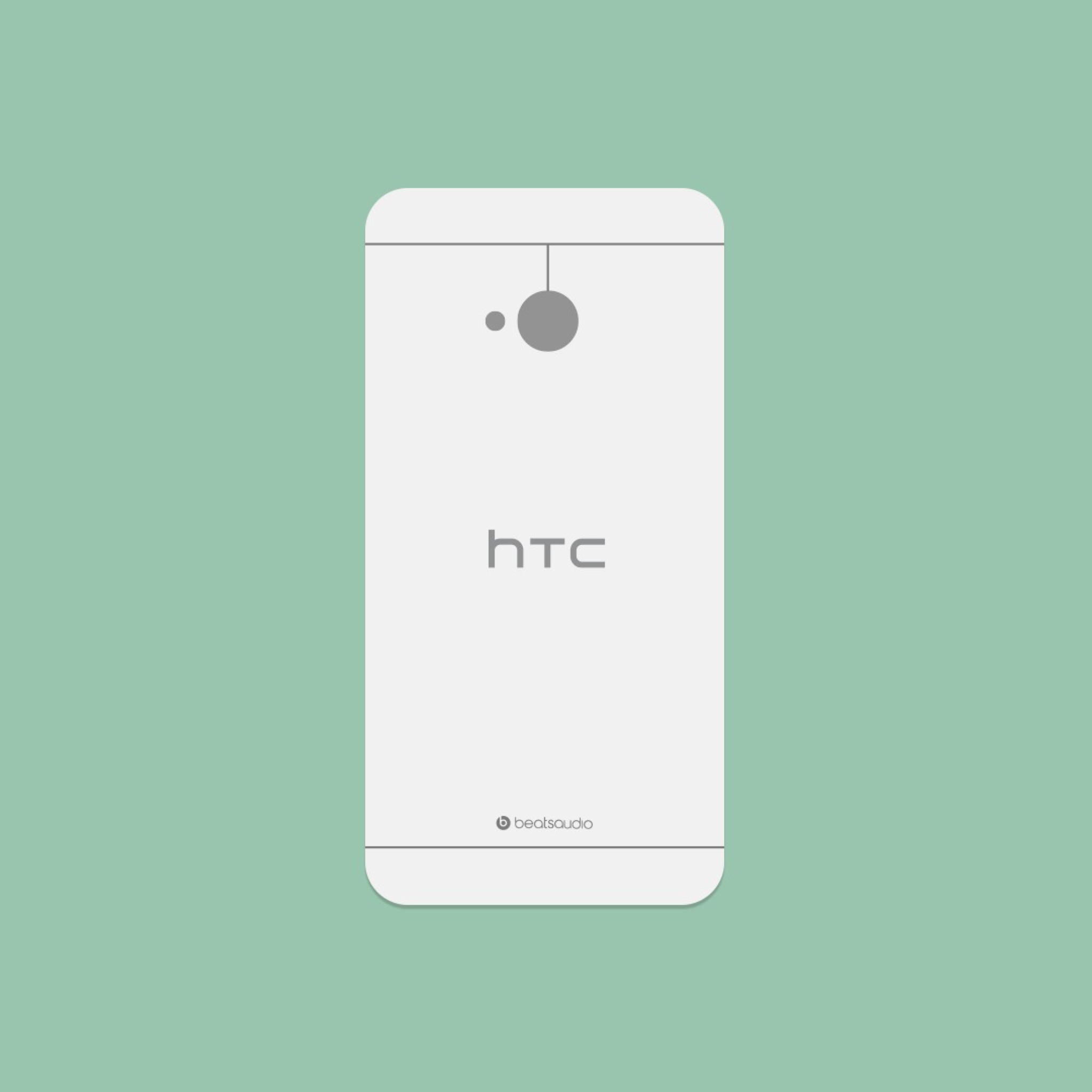 Das HTC One Wallpaper 2048x2048