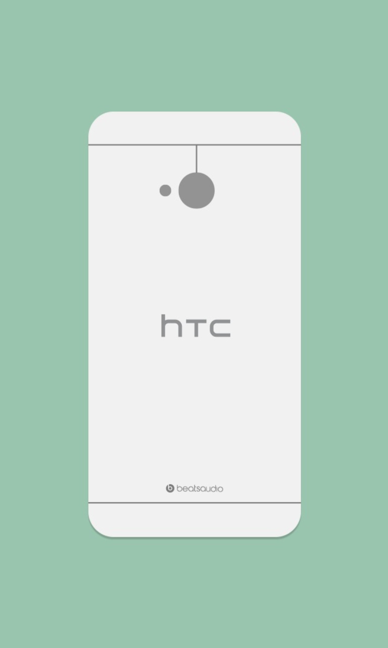 Das HTC One Wallpaper 768x1280