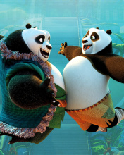 Обои Kung Fu Panda 3 DreamWorks 176x220